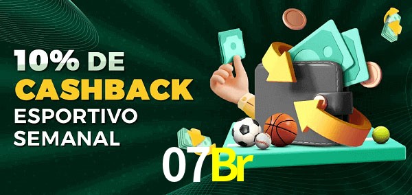 10% de bônus de cashback na 07Br